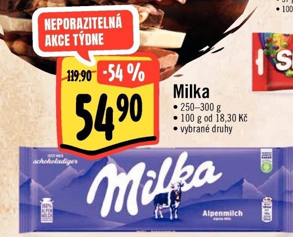 Čokoláda Milka