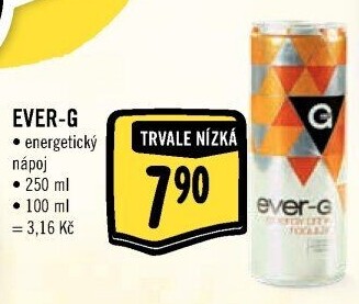 Energetický nápoj Ever - G