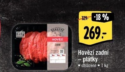 Hovězí zadní Albert