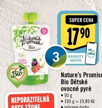 Kapsička ovocná 100% Bio Baby Nature'