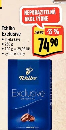 Mletá káva Tchibo Exclusive