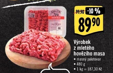 Mleté maso hovězí Albert