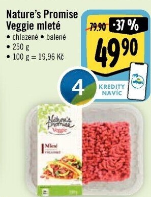 Mleté maso Veggie Nature'