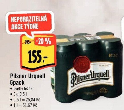 Pivo Pilsner Urquell