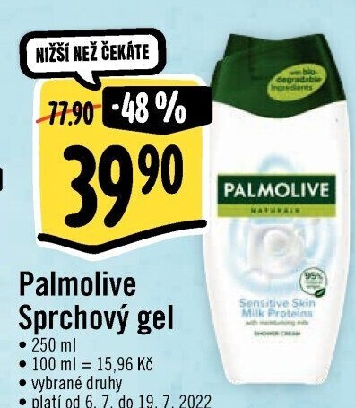 Sprchový gel Palmolive