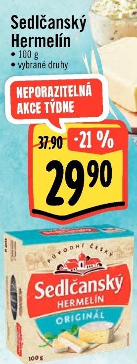 Sýr Hermelín Sedlčanský