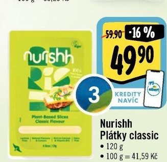 Sýr rostlinný Nurishh