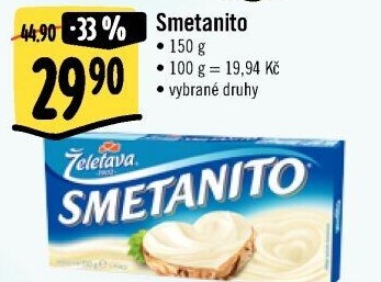 Sýr tavený Smetanito Želetava