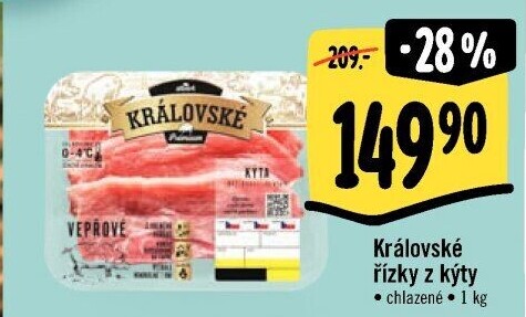 Vepřové řízky z kýty Královské Albert