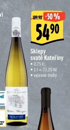 Vína Sklepy svaté Kateřiny