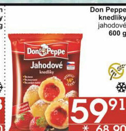 Plněné knedlíky bez lepku mražené Don Peppe
