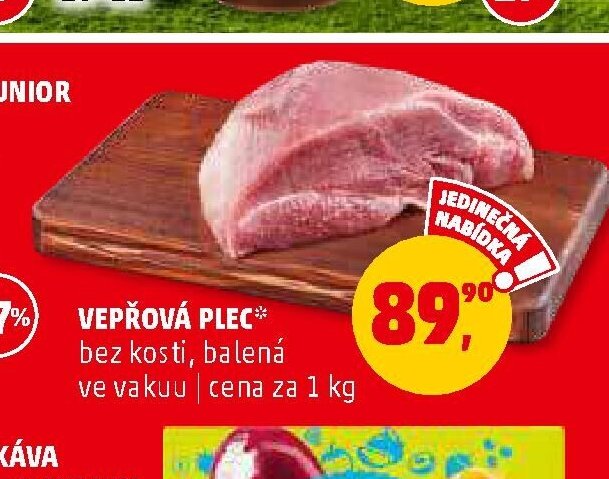 Vepřová plec bez kosti