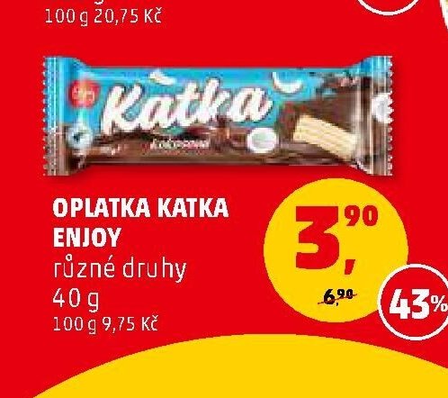 Oplatka Katka Enjoy 40g