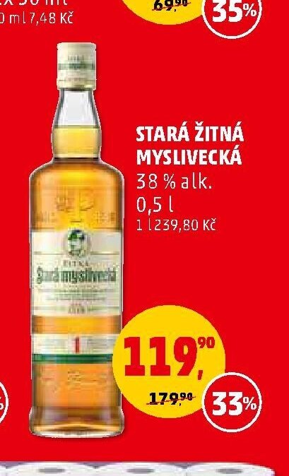 Stará žitná myslivecká 0,5l