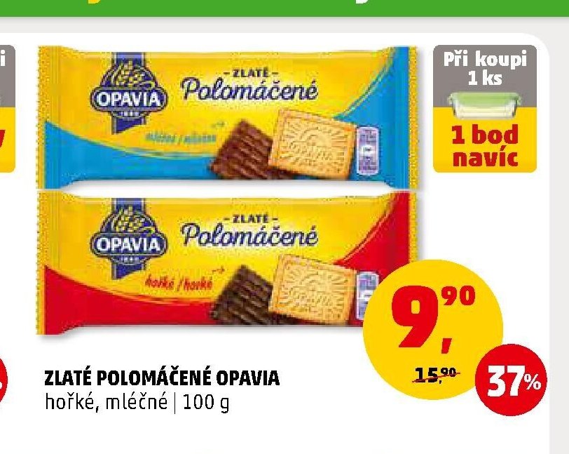 Zlaté polomáčené Opavia