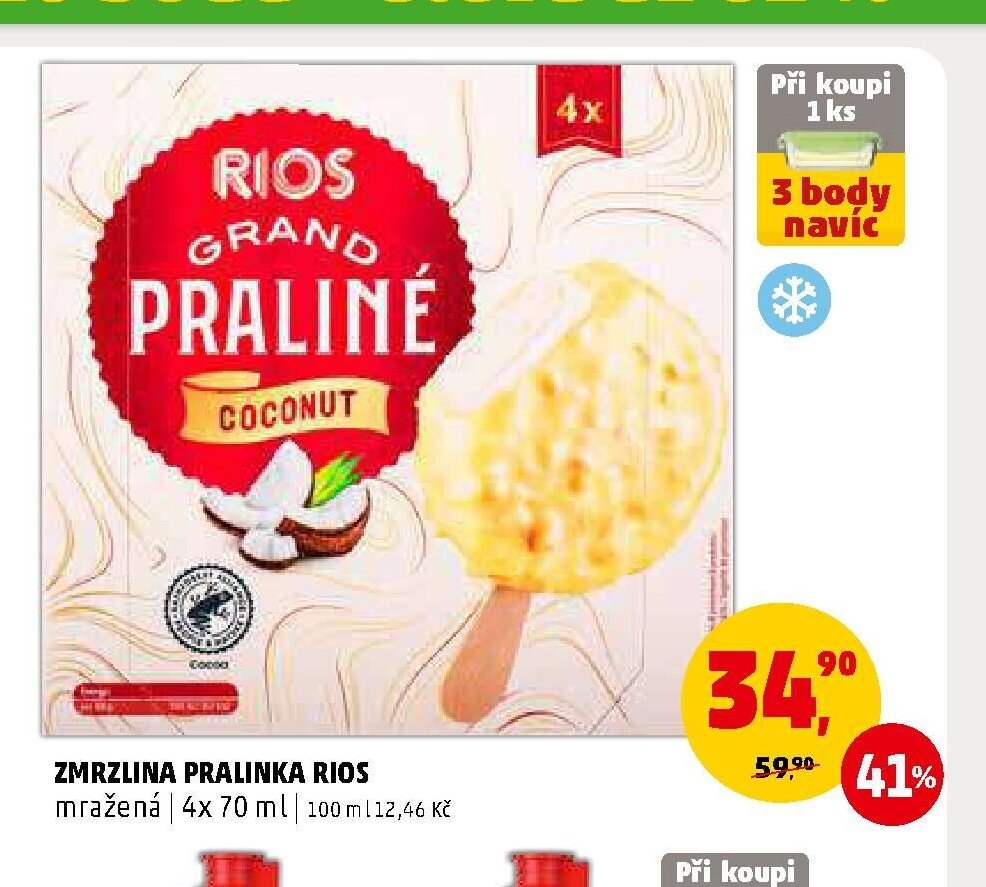 ZMRZLINA PRALINKA RIOS 4x 70 ml