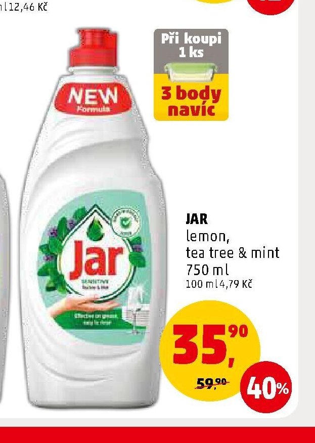 JAR tea tree & mint 750 ml