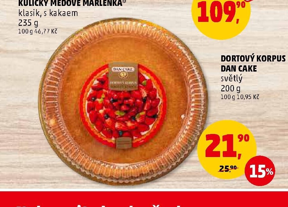 DORTOVÝ KORPUS DAN CAKE