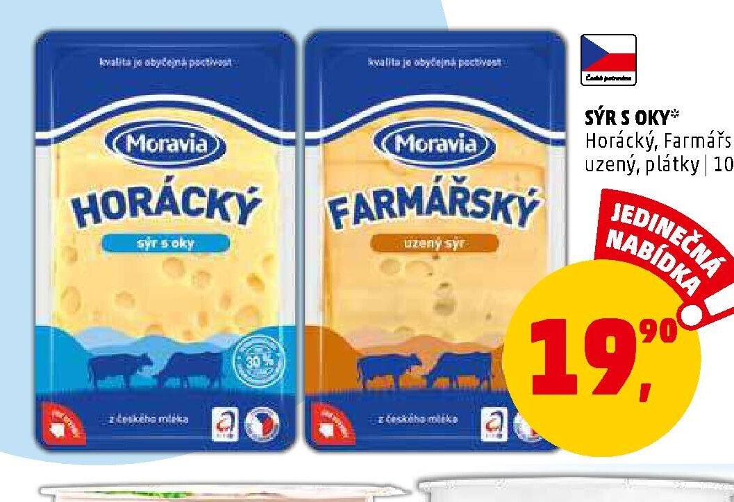 Sýr s oky Moravia