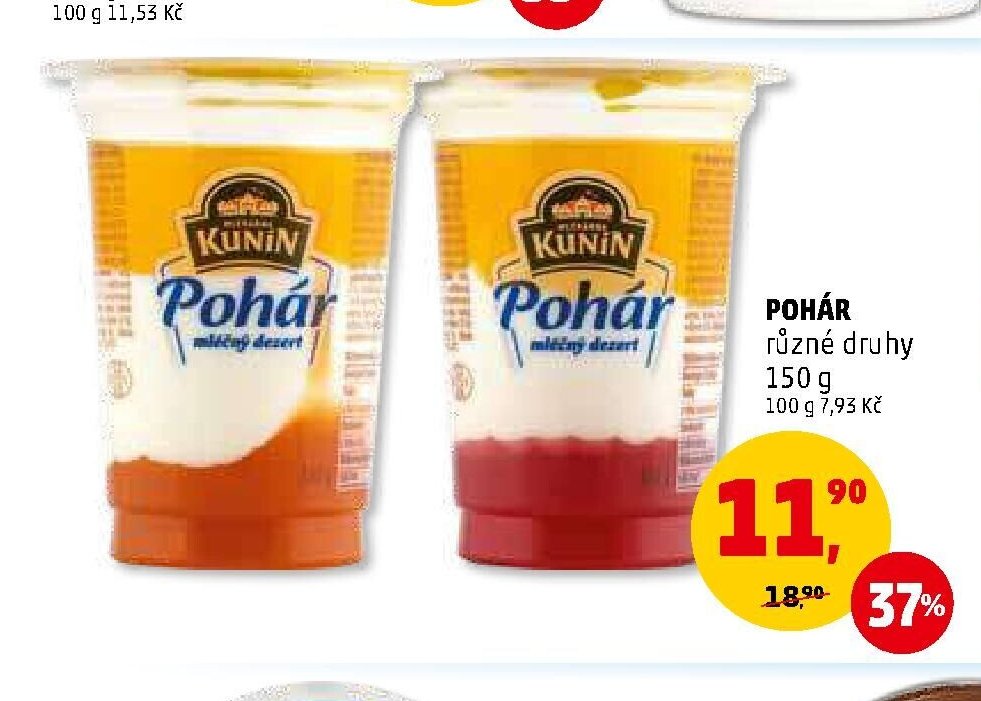 Pohár Kunín