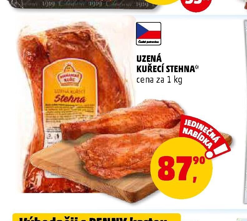 UZENÁ KUŘECÍ STEHNA
