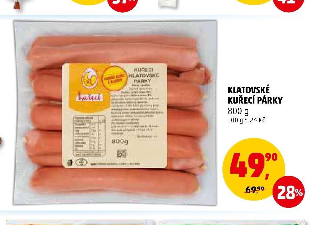 KLATOVSKÉ KUŘECÍ PÁRKY