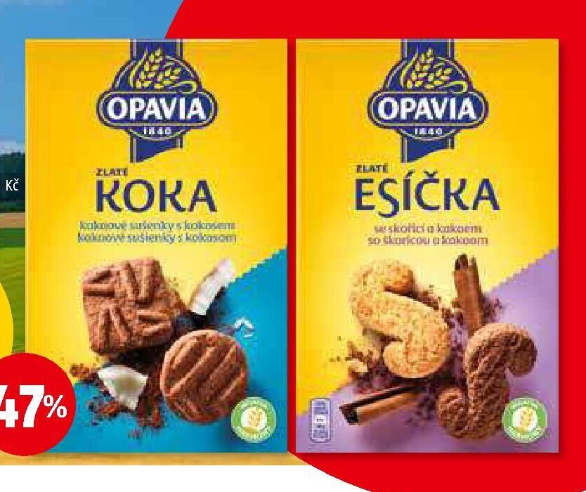 Zlaté Koka, Esíčka Opavia
