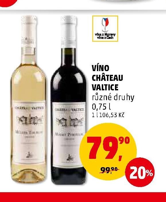Víno Château Valtice