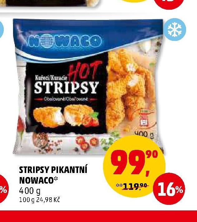 Stripsy pikantní Nowaco