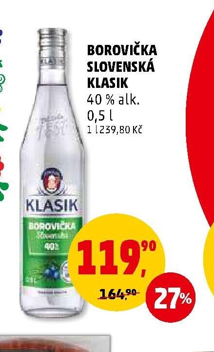 BOROVIČKA SLOVENSKÁ KLASIK