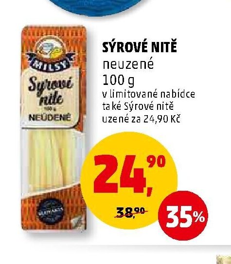 SÝROVÉ NITĚ