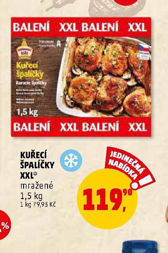 Kuřecí špalíčky XXL