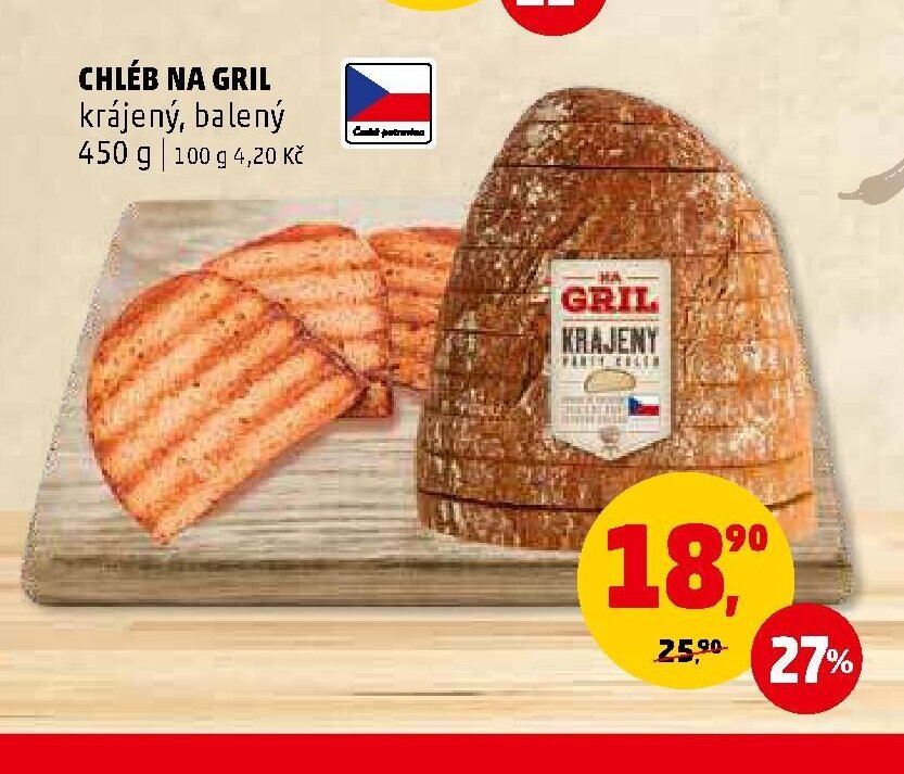 Chléb na gril
