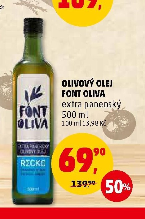Olivový olej Font Oliva