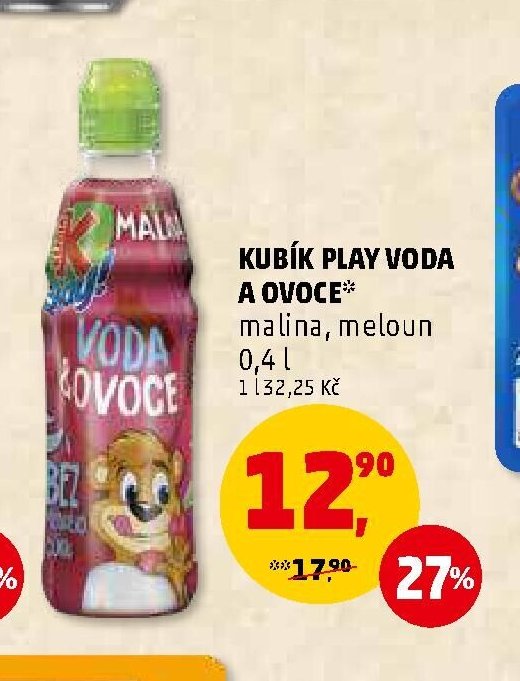 Kubík Play Voda a ovoce