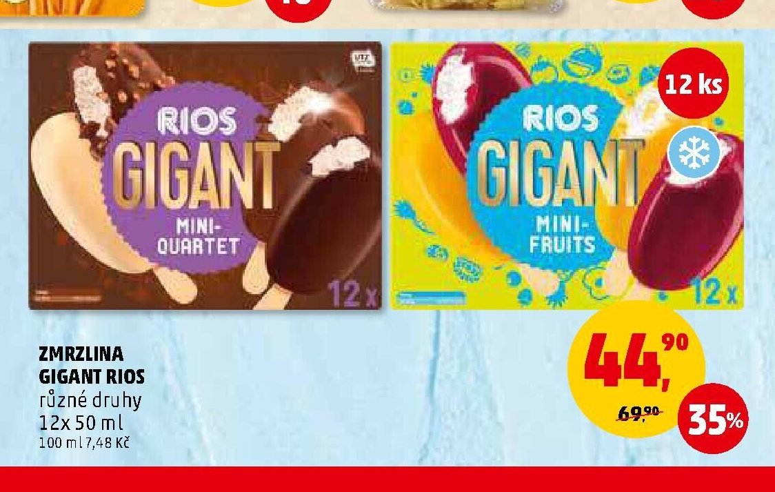 Zmrzlina Gigant Rios