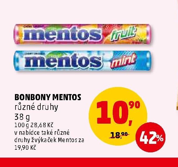 BONBONY MENTOS