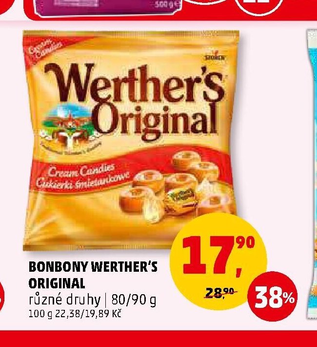 BONBONY WERTHER'S ORIGINAL