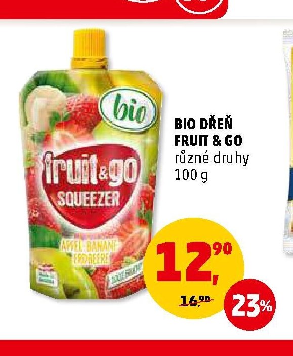 BIO DŘEŇ FRUIT & GO