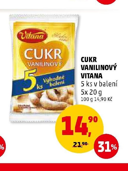 CUKR VANILINOVÝ VITANA