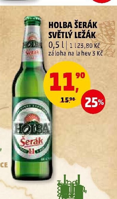 Holba Šerák světlý ležák