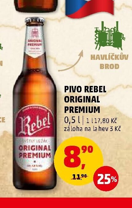 Pivo Rebel Original Premium