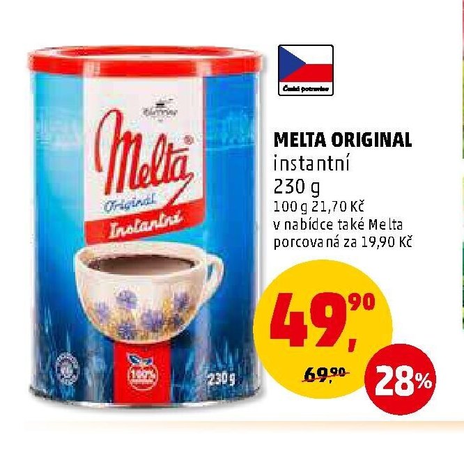 Melta Original instantní 230 g