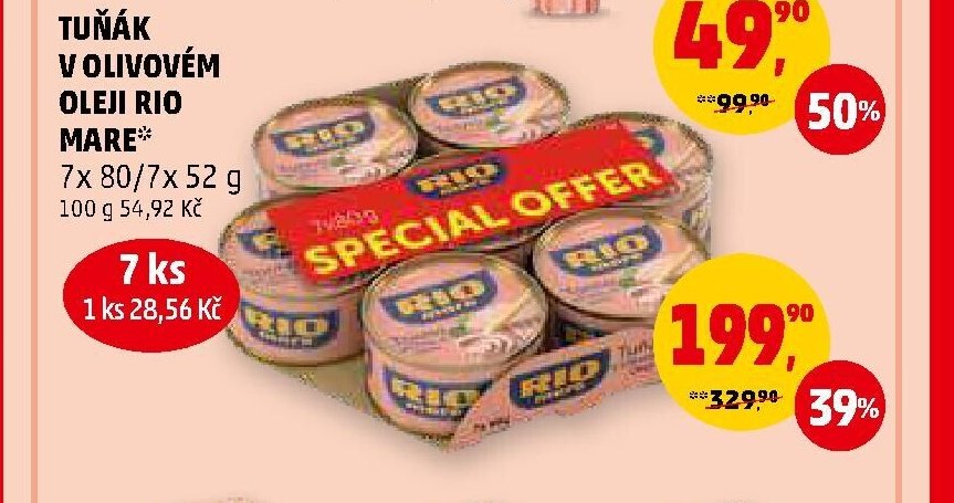 Tuňák v olivovém oleji Rio Mare