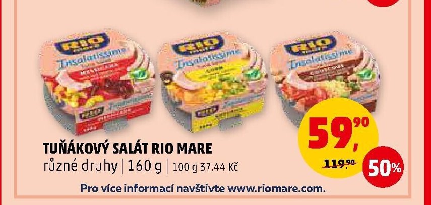 Tuňákový salát Rio Mare