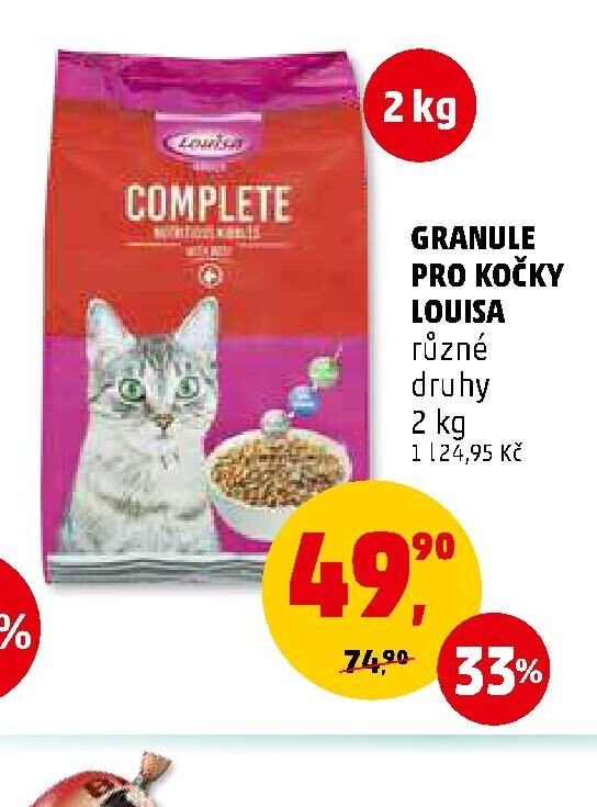 GRANULE PRO KOČKY LOUISA
