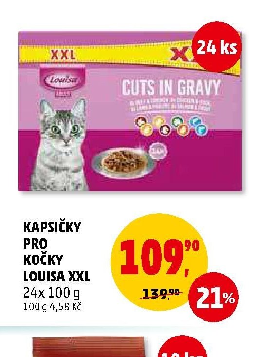 KAPSIČKY PRO KOČKY LOUISA XXL