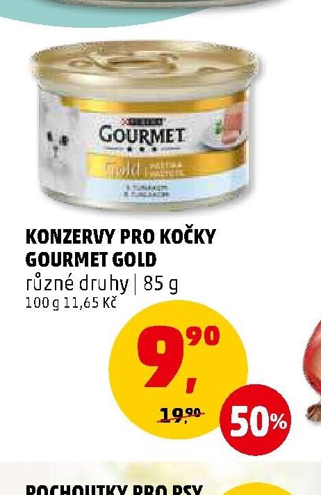 KONZERVY PRO KOČKY GOURMET GOLD
