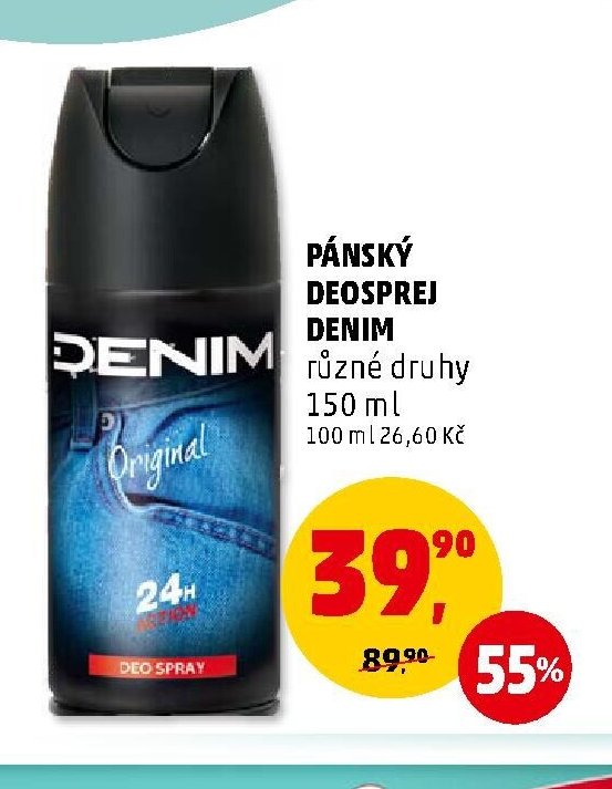 Pánský deosprej Denim