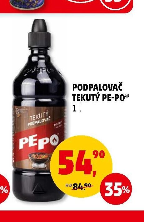 Podpalovač tekutý Pe-Po